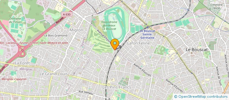 localisation de l'entreprise MADAME VALERIE FEUILLIE à BORDEAUX