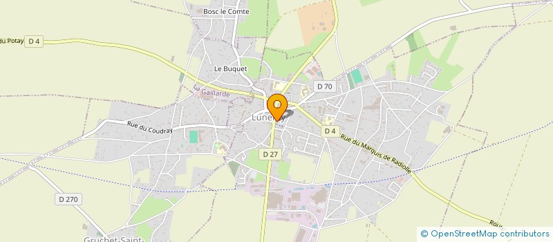 localisation de l'entreprise MADAME VALERIE FEUILLU  LUNERAY