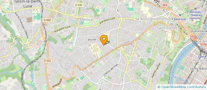 localisation de l'entreprise MADAME VALERIE FILHOL  LYON