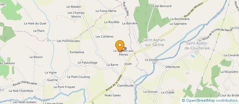 localisation de l'entreprise MADAME VALERIE FILLIEUL à LE PLANTIS