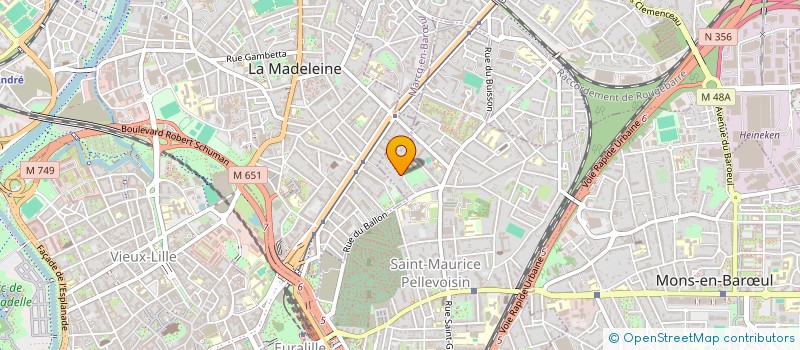 localisation de l'entreprise MADAME VALERIE FLIPO à LILLE