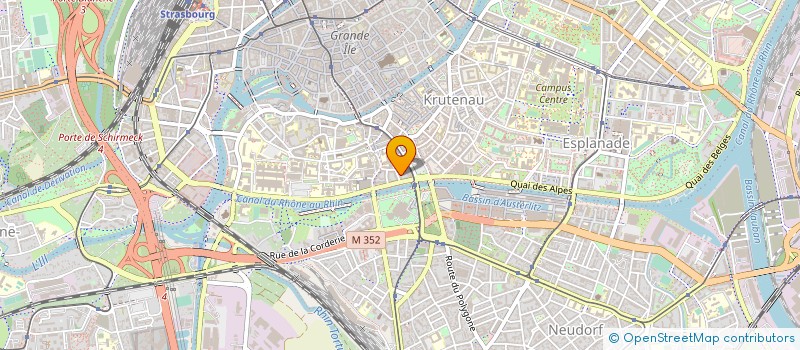 localisation de l'entreprise MADAME VALERIE FLORENTIN à STRASBOURG
