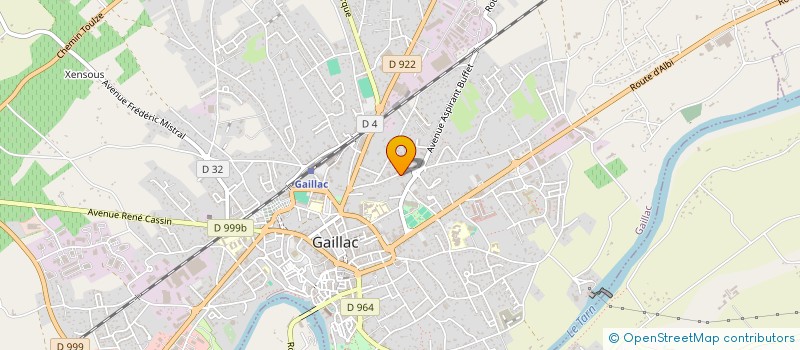 localisation de l'entreprise MADAME VALERIE FLORVAL à GAILLAC