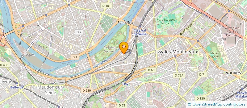 localisation de l'entreprise MADAME VALERIE FLOUZAT à ISSY-LES-MOULINEAUX