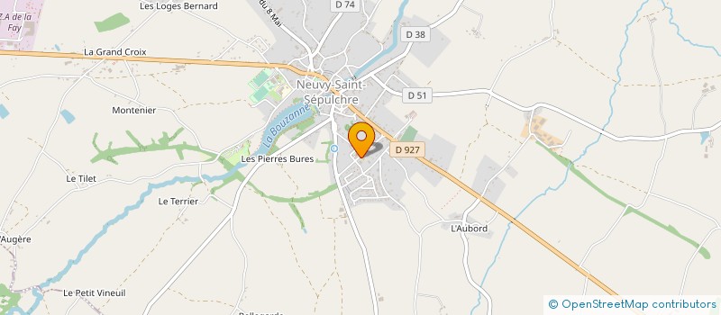 localisation de l'entreprise MADAME VALERIE FONDERE à NEUVY-SAINT-SEPULCHRE