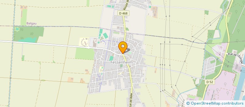 localisation de l'entreprise MADAME VALERIE FONTAINE  FESSENHEIM