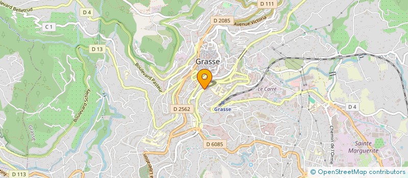 localisation de l'entreprise MADAME VALERIE FONTAN FARON  GRASSE