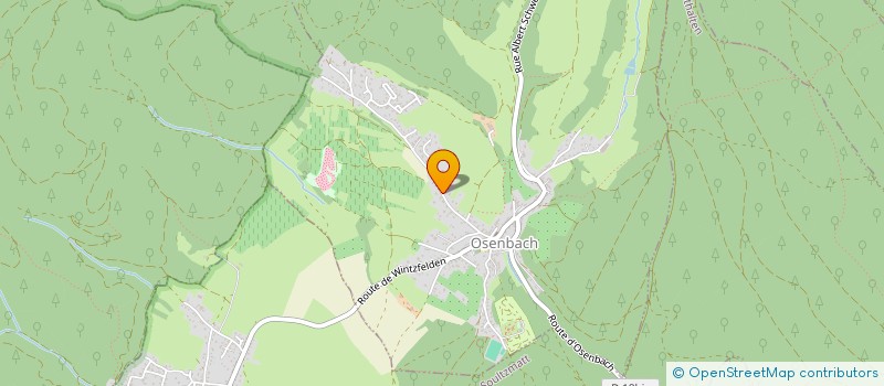 localisation de l'entreprise MADAME VALERIE FORLEN  OSENBACH