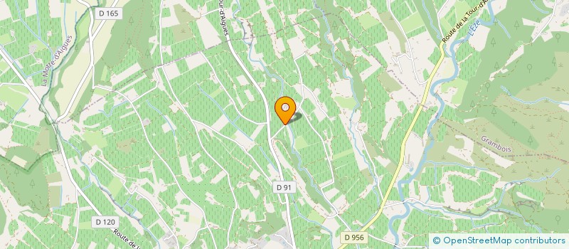 localisation de l'entreprise MADAME VALERIE FOUCHER  LA TOUR D'AIGUES