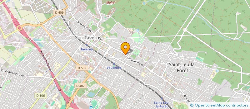 localisation de l'entreprise MADAME VALERIE FOUCON à TAVERNY