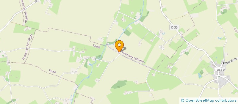 localisation de l'entreprise MADAME VALERIE FOUREAU  NOYEN-SUR-SARTHE