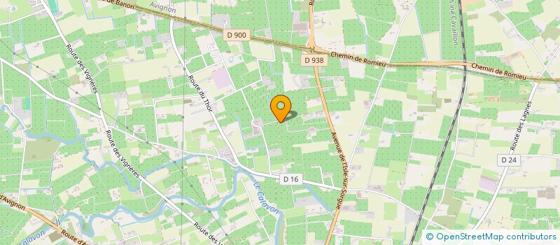 localisation de l'entreprise MADAME VALERIE FOURNIER  CAVAILLON