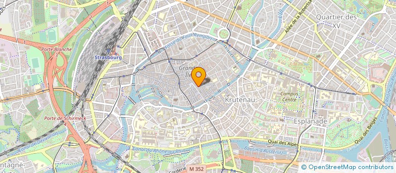 localisation de l'entreprise MADAME VALERIE FOURRET à STRASBOURG