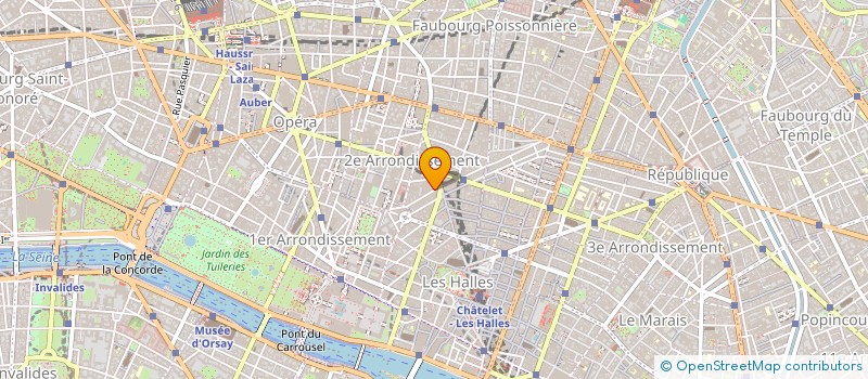 localisation de l'entreprise MADAME VALERIE FRAIGNEAU  PARIS