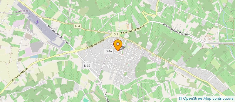 localisation de l'entreprise MADAME VALERIE FRANCHI  SAINT-DIDIER