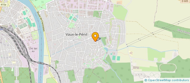 localisation de l'entreprise MADAME VALERIE FRANCOIS à VAUX-LE-PENIL