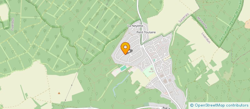 localisation de l'entreprise MADAME VALERIE FRANCOIS  LIVERDUN