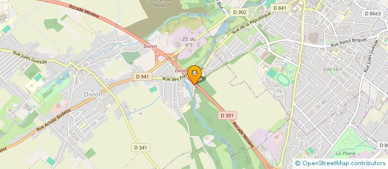 localisation de l'entreprise MADAME VALERIE FRANCOIS  DIVION