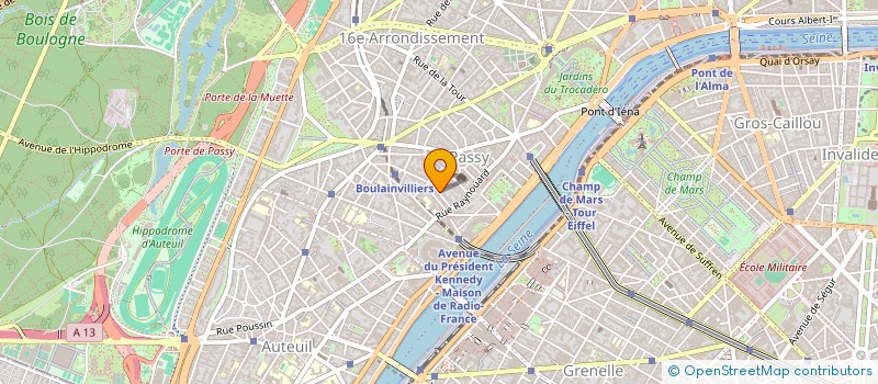 localisation de l'entreprise MADAME VALERIE FREICHE  PARIS