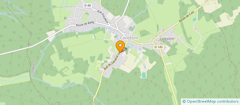 localisation de l'entreprise MADAME VALERIE FREMAUX  CARLEPONT