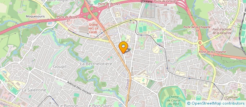 localisation de l'entreprise MADAME VALERIE FREREJOUAND à NANTES