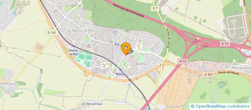 localisation de l'entreprise MADAME VALERIE FRIEDERICH  BAILLY