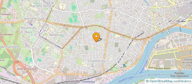 localisation de l'entreprise MADAME VALERIE FRIZZA à NANTES