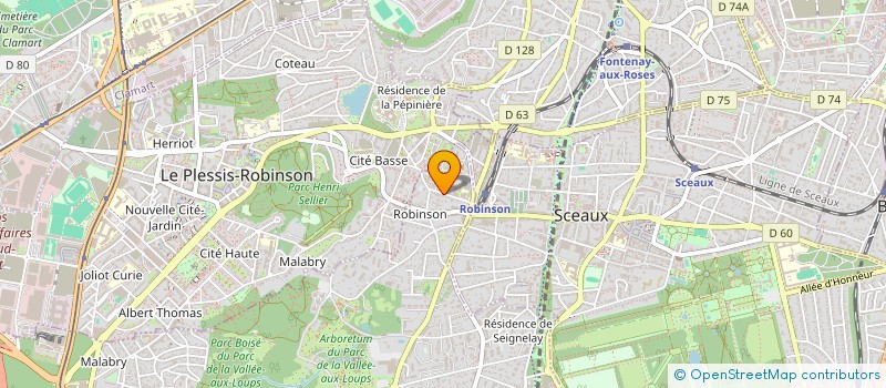 localisation de l'entreprise MADAME VALERIE FROMENT  CHATENAY-MALABRY