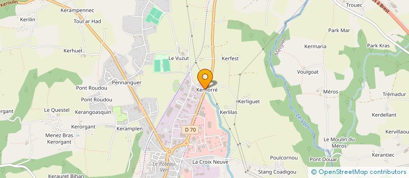 localisation de l'entreprise MADAME VALERIE FURIC à CONCARNEAU