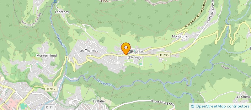 localisation de l'entreprise MADAME VALERIE GABAUD  SAINT-JEAN-D'ARVEY