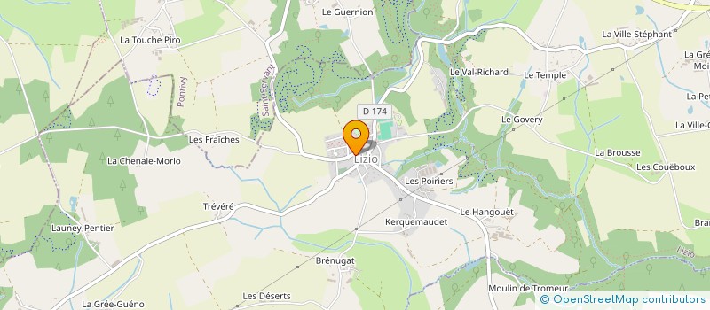 localisation de l'entreprise MADAME VALERIE GAGNOLET  LIZIO