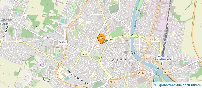 localisation de l'entreprise MADAME VALERIE GAILLOT à AUXERRE