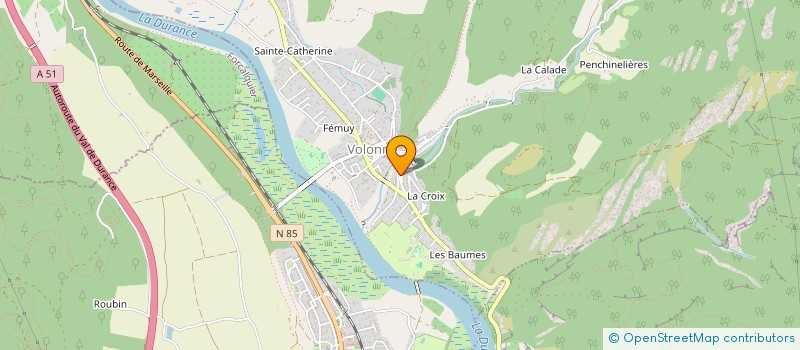 localisation de l'entreprise MADAME VALERIE GALEAZZI  VOLONNE