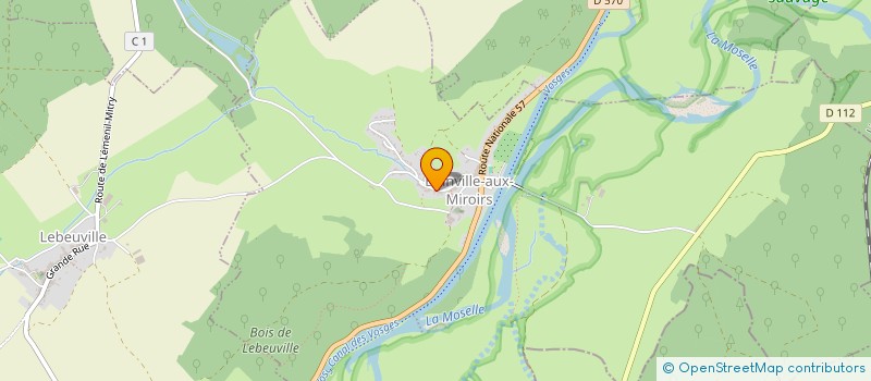 localisation de l'entreprise MADAME VALERIE GAMARD  BAINVILLE-AUX-MIROIRS