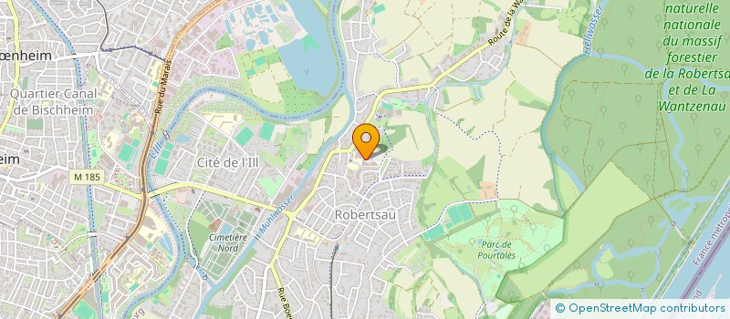 localisation de l'entreprise MADAME VALERIE GANANSIA à STRASBOURG