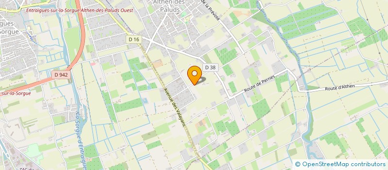 localisation de l'entreprise MADAME VALERIE GANICHOT  ALTHEN-DES-PALUDS