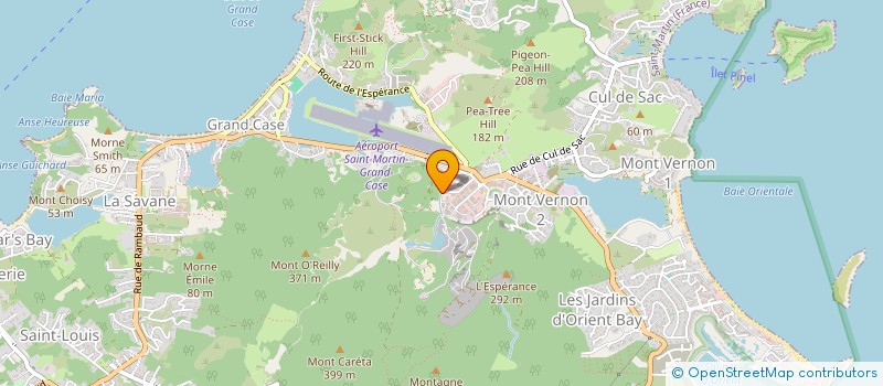 localisation de l'entreprise MADAME VALERIE GARCIA  SAINT-MARTIN