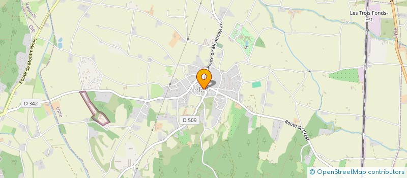 localisation de l'entreprise MADAME VALERIE GARCIAZ à UPIE