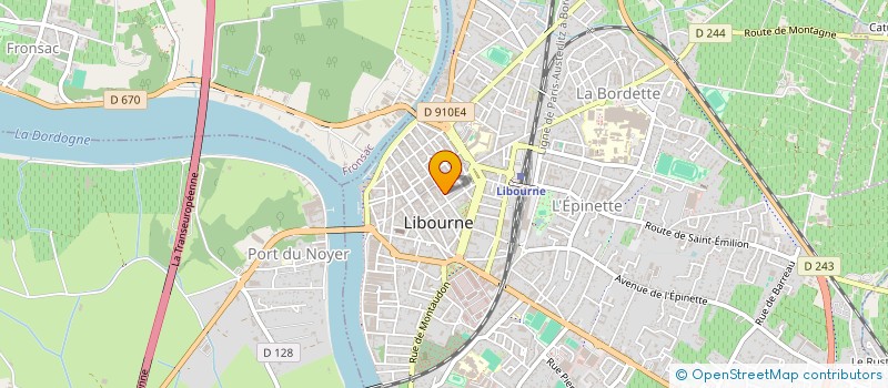 localisation de l'entreprise MADAME VALERIE GAREAU DEMARAY  SAINT-LOUBES