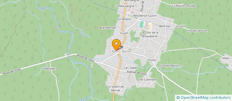 localisation de l'entreprise MADAME VALERIE GARRIGUES  PUJOLS