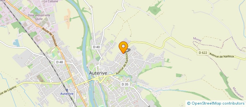 localisation de l'entreprise MADAME VALERIE GAU  AUTERIVE