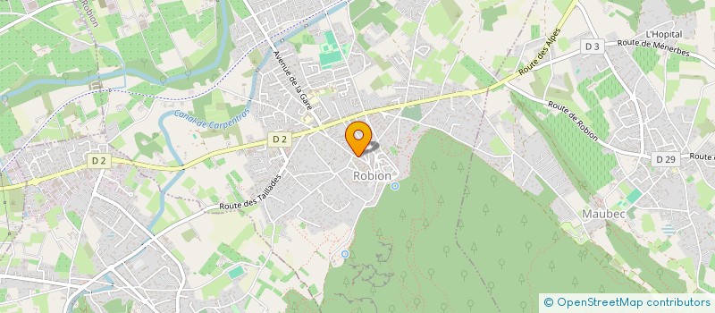 localisation de l'entreprise MADAME VALERIE GAUBOUR  ROBION