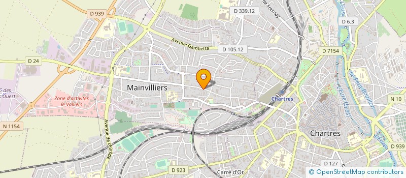 localisation de l'entreprise MADAME VALERIE GAUMAIN à AMILLY
