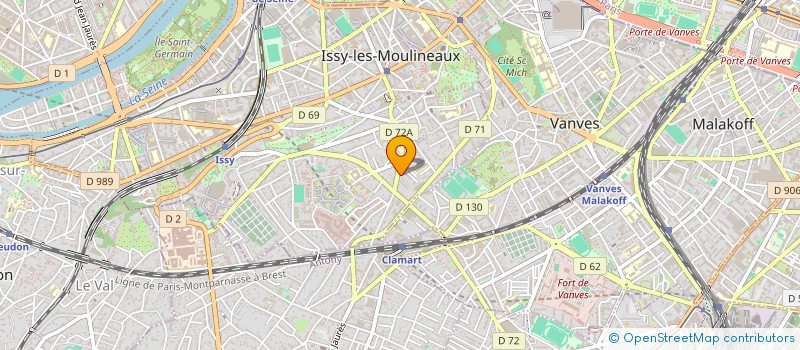 localisation de l'entreprise MADAME VALERIE GAUSSOT à ISSY-LES-MOULINEAUX