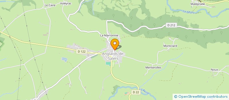 localisation de l'entreprise MADAME VALERIE GAUTHIER à ANGLARDS-DE-SALERS