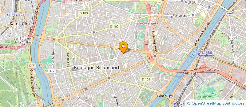 localisation de l'entreprise MADAME VALERIE GAUTIER à BOULOGNE-BILLANCOURT