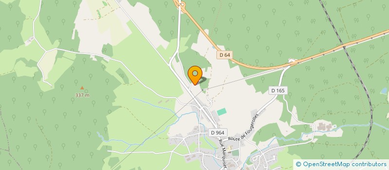 localisation de l'entreprise MADAME VALERIE GENERALE  FONTAINE-LES-LUXEUIL