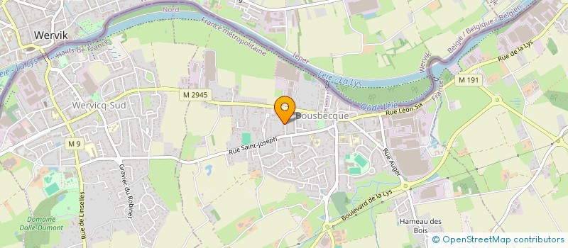 localisation de l'entreprise MADAME VALERIE GERARD  BOUSBECQUE