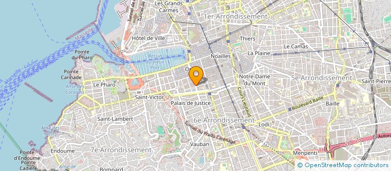 localisation de l'entreprise MADAME VALERIE GERSON  MARSEILLE