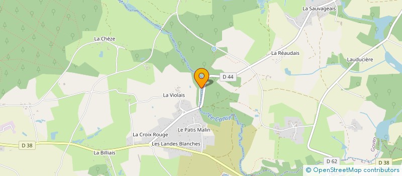 localisation de l'entreprise MADAME VALERIE GICQUEL  GUICHEN